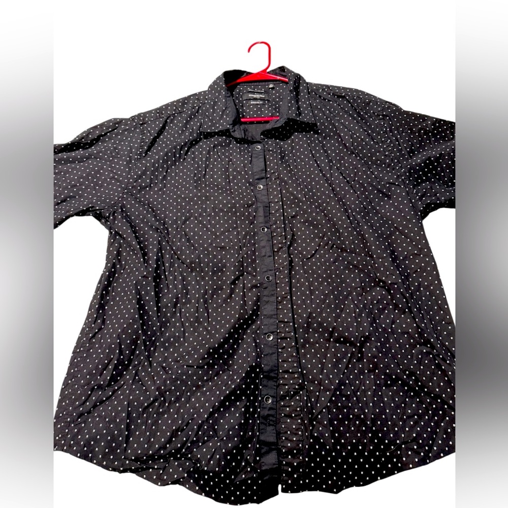 Kenneth Cole Men’s 2X Slim Fit Button-down Shirt